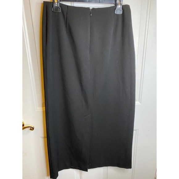 Talbots Black Midi Penci Skirt Size 10 - Picture 2 of 6